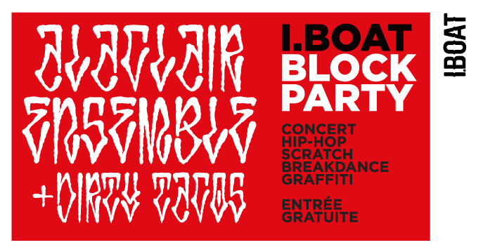 #BLOCKPARTY
Prochaine Block Party au bateau avec Alaclair Ensemble (cc <a href="/OgdenAlaclair/">Président Robert Nelson</a>) et <a href="/DirtyTacosCrew/">Dirty Tacos</a> !