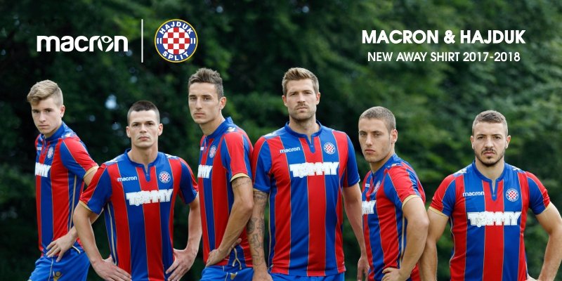 hajduk's tweet photo. Predstavljamo novi, gostujući dres Hajduka za sezonu 2017/18! • https://t.co/RG74CuC3SS #Hajduk https://t.co/K94NNSNJsC