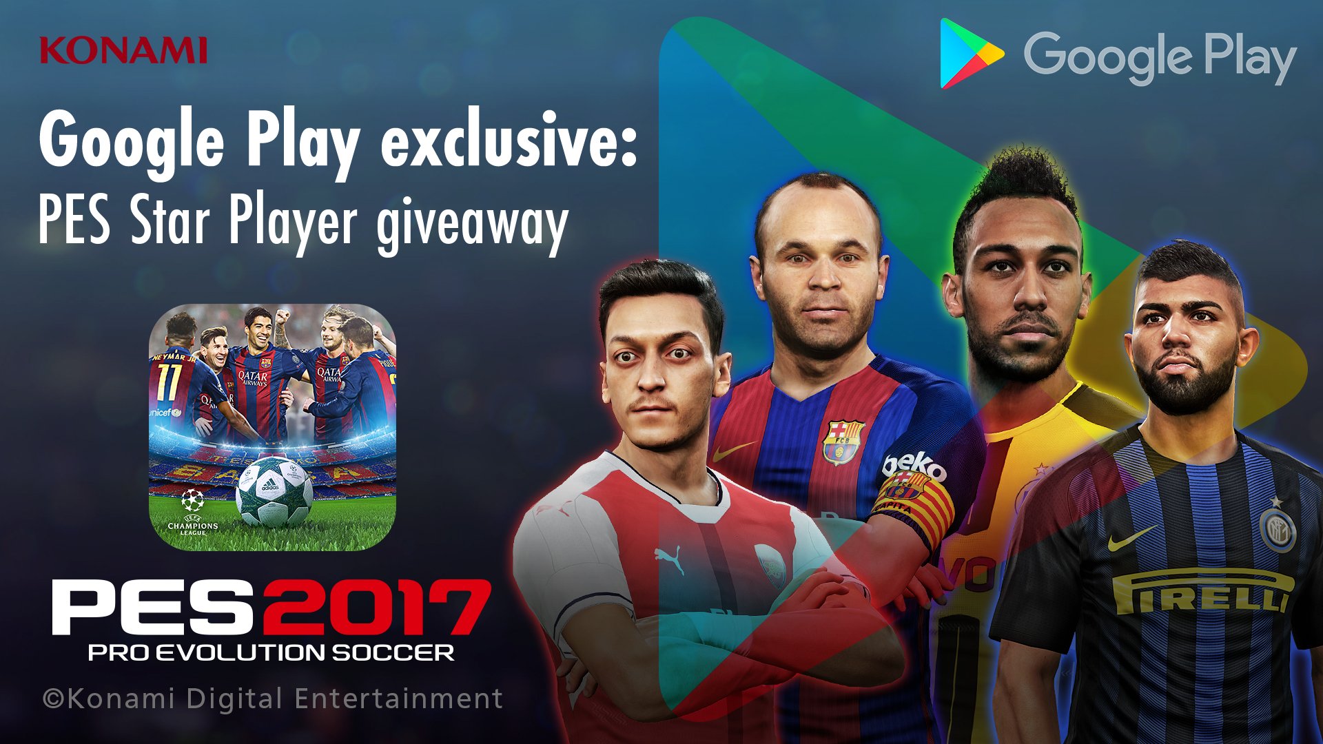 PES 2017 Pre-Registrations With Bonuses Now Open On Android