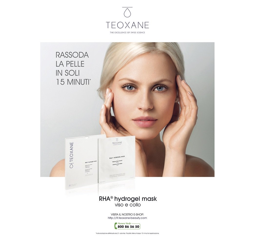 RHA HYDROGEL MASK, il trattamento di bellezza intensivo che non può essere dimenticato in previsione delle vacanze: it.teoxane-beauty.com/produit/43-rha…