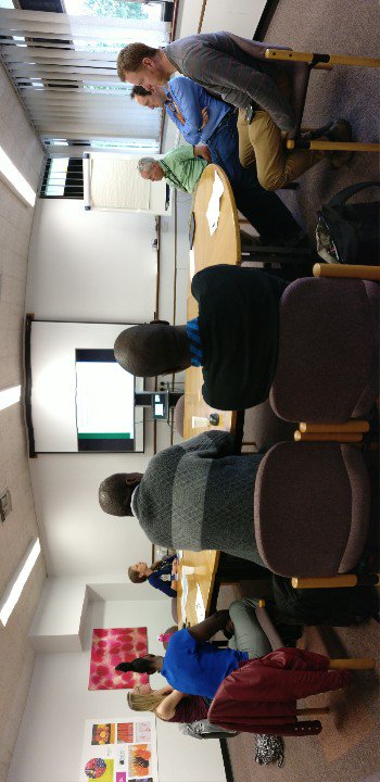 <a href="/ICRISAT/">ICRISAT</a> visitors at <a href="/TheQuadram/">Quadram Institute</a> <a href="/Cat_hEdwards/">Cat Edwards</a> presenting an overview of their research programme #millet # foodnutrition