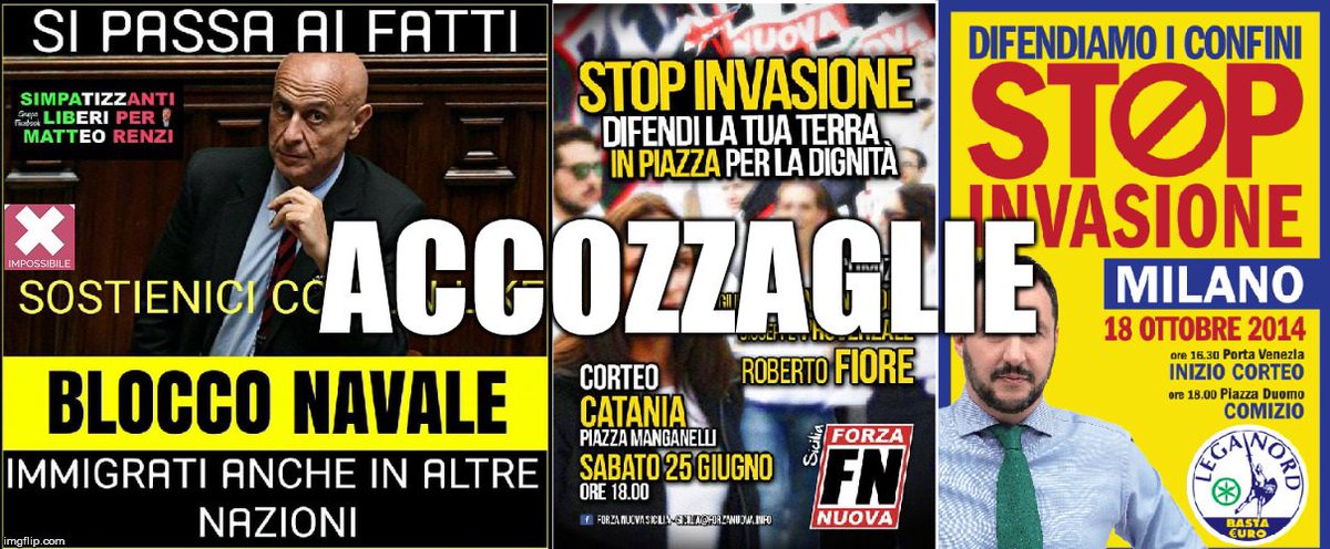 impossibileit's tweet photo. #accozzaglie #invasione https://t.co/mLafwcuI4r