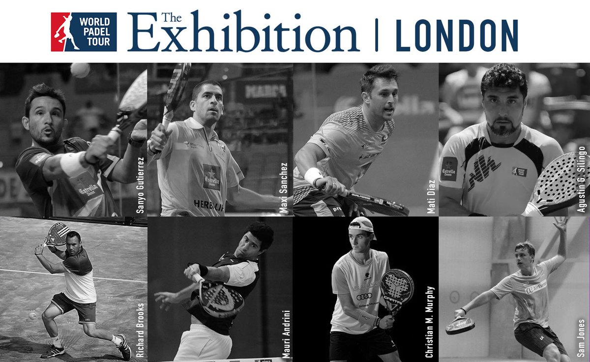 WPT EXHIBITION LONDON 29TH &amp; 30TH big day!
#London #ExhibitionMatch #HelloPadel #WearePadel #PadelYes #PadelUK #CanaryWharf #BritishPadel