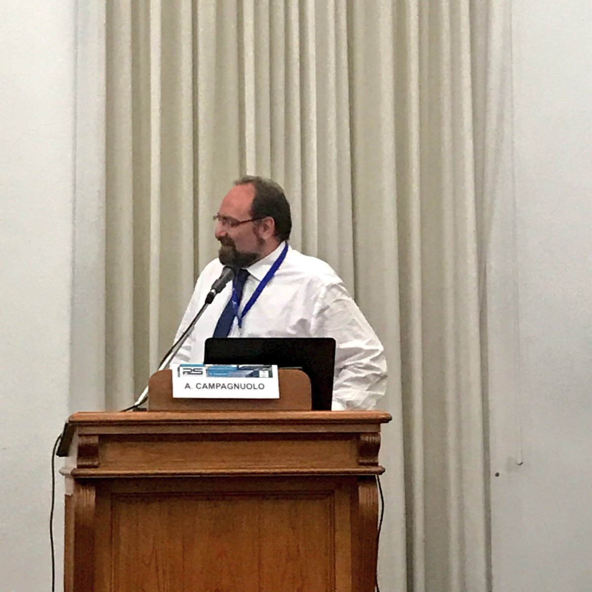 GNVtraghetti's tweet image. Antonio Campagnuolo,Marine Operations Director GNV al P&amp;amp;STech della #shippingweek #Genova "Ad agosto presenteremo procedura certificazione"