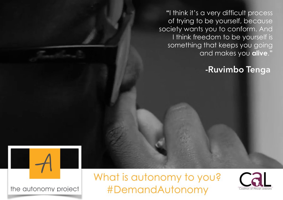 CALAdvocacy's tweet photo. What is #autonomy to you?
#DemandAutonomy https://t.co/31exvK90ih