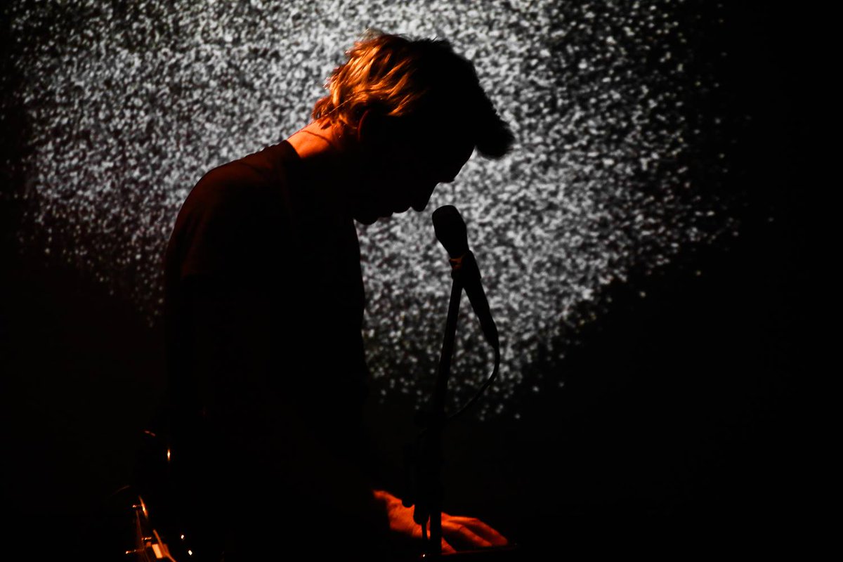 jupiter_live's tweet photo. Excited to show my visuals at Millerntor Gallery in Hamburg tonight! #audioreactive #visuals #code #art @VivaconAgua (photo: Jakub Končir) https://t.co/trCk29xCvU