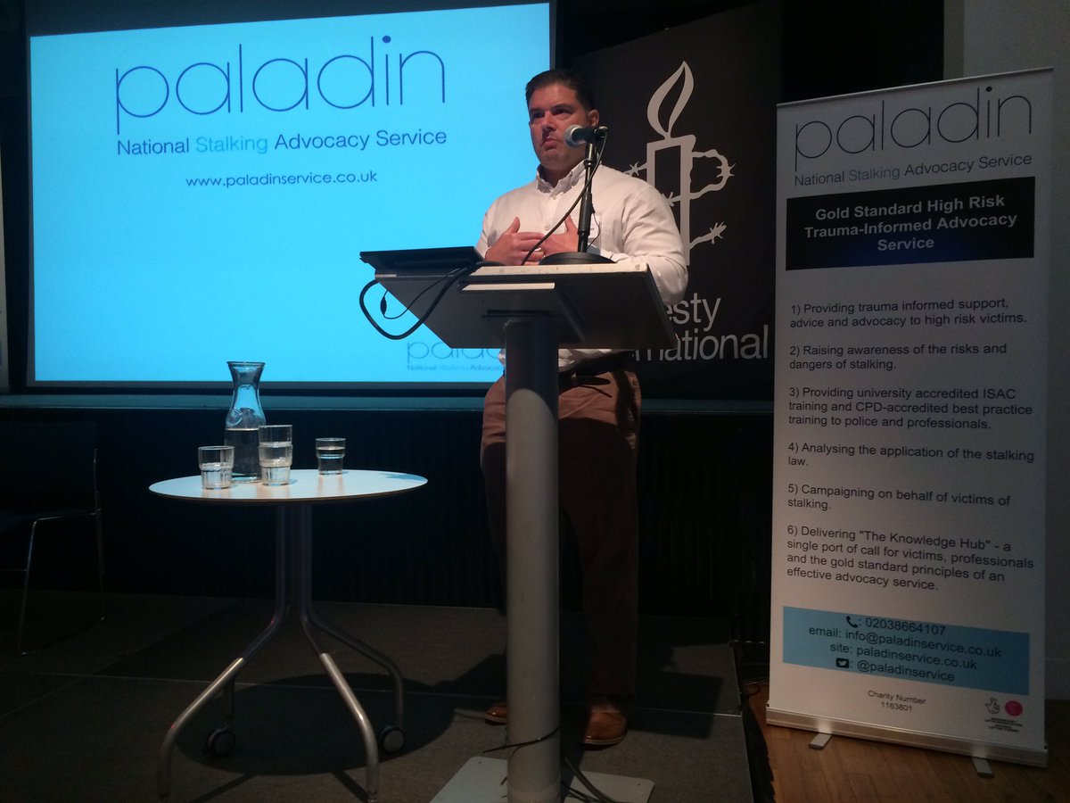 laurarichards99's tweet image. Proud of our ambassador, trustee &amp;amp; real life super heroes Dr Ellie Aston &amp;amp; husband Kevin #Stalking #LearningTheLessons @paladinservice