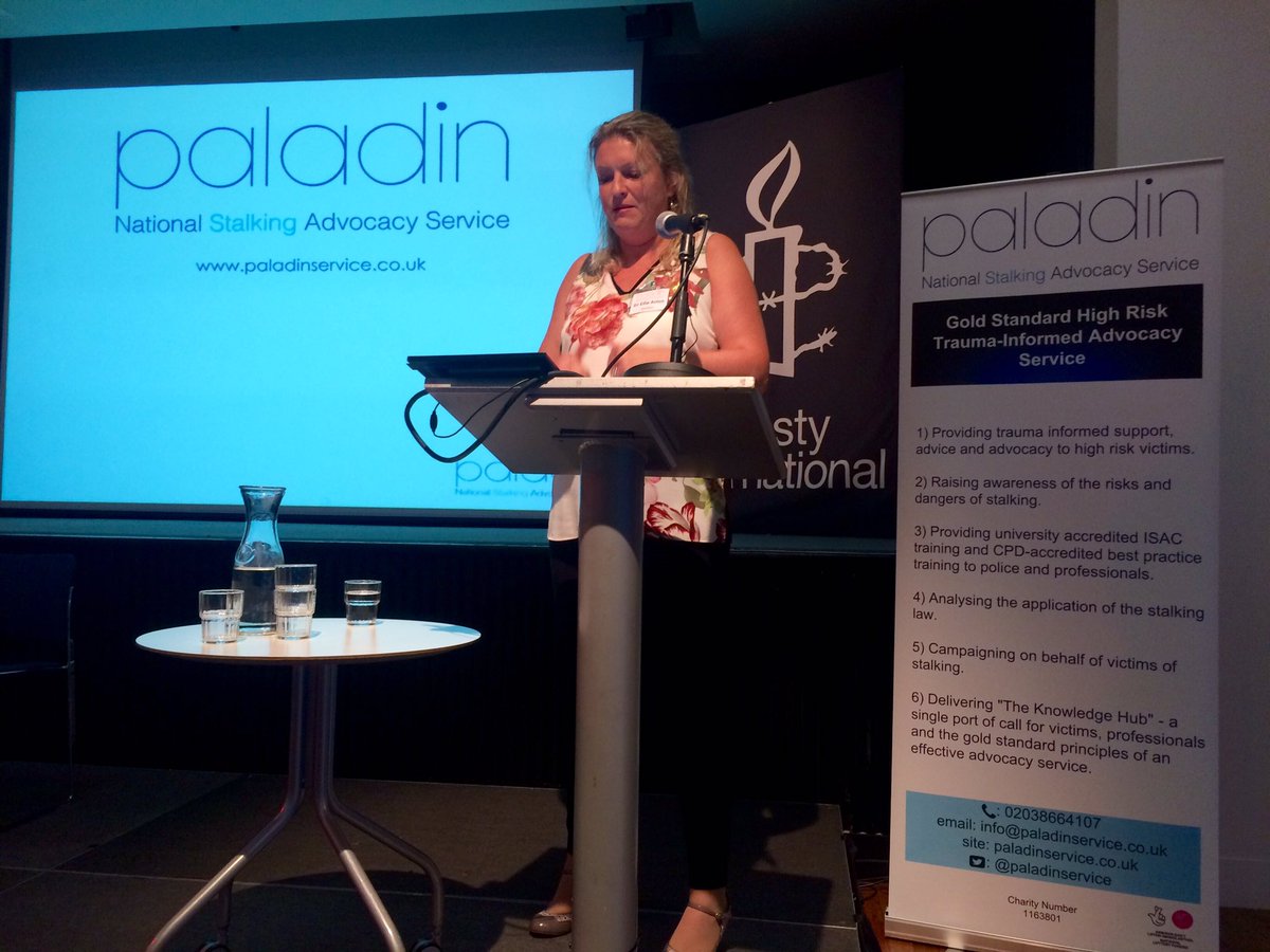 laurarichards99's tweet image. Proud of our ambassador, trustee &amp;amp; real life super heroes Dr Ellie Aston &amp;amp; husband Kevin #Stalking #LearningTheLessons @paladinservice