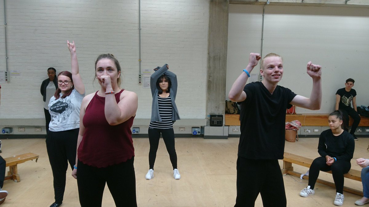 PerformNottmCol's tweet photo. The band is ready! Musical Differences by @RobinFrench2 tonight at 7pm @NTConnections @NationalTheatre https://t.co/IQKDZBiaWc