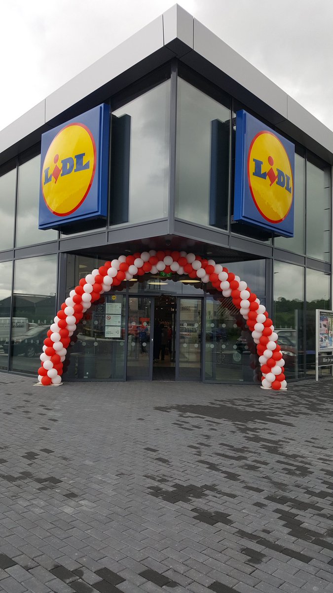 MexEvents's tweet photo. New #Lidl store opening this morning in #Macroom #Cork #Ireland with @MexEvents #eventprofs https://t.co/6lJI9XlZy9