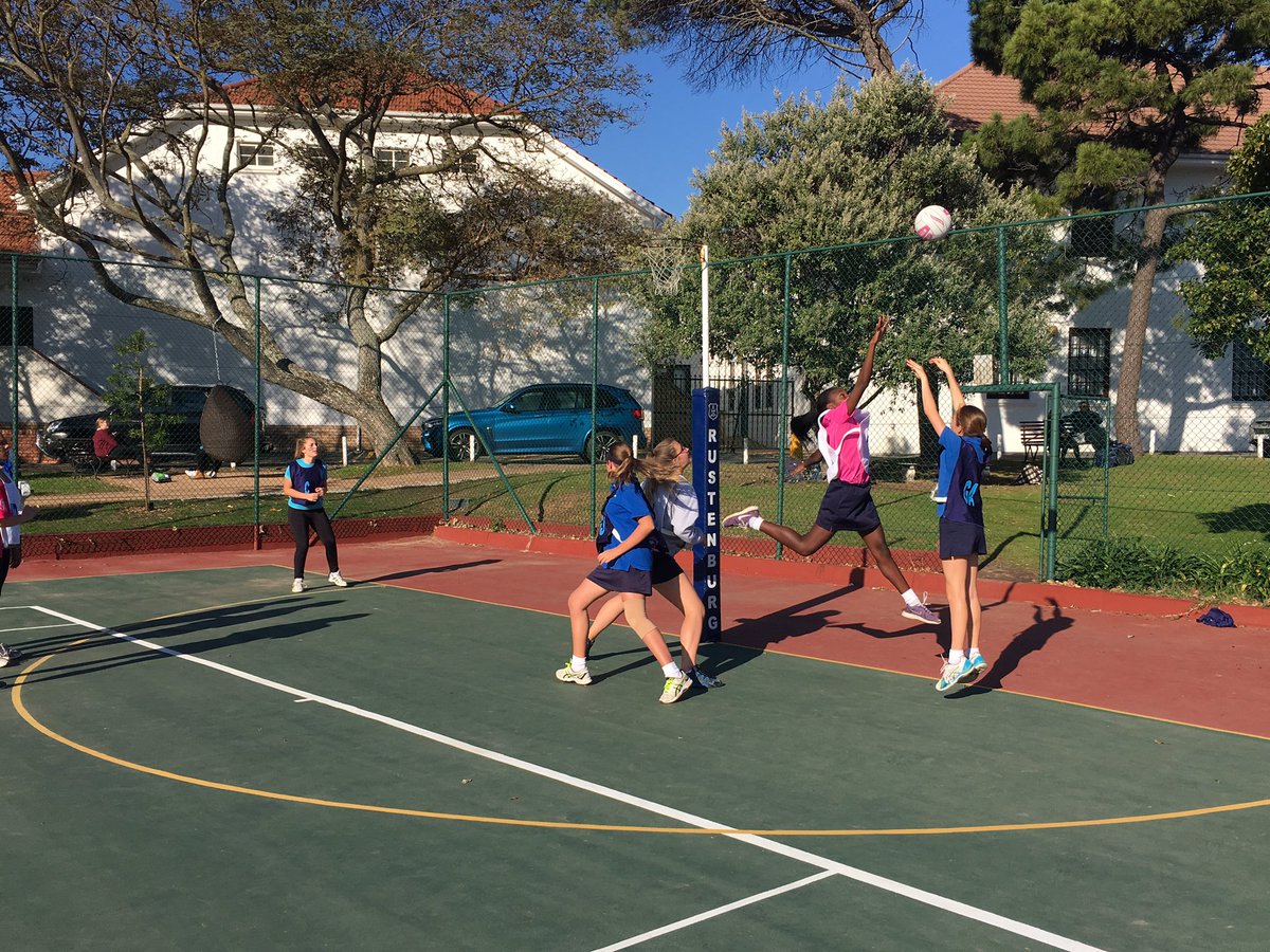 RGHSPE's tweet photo. Enjoying the Interhouse Netbal games after a successful exam time! #healthyteens #stressrelieve @RghsSport @RGHSTechtips @RustenburgGirls https://t.co/pUOwhykqfn
