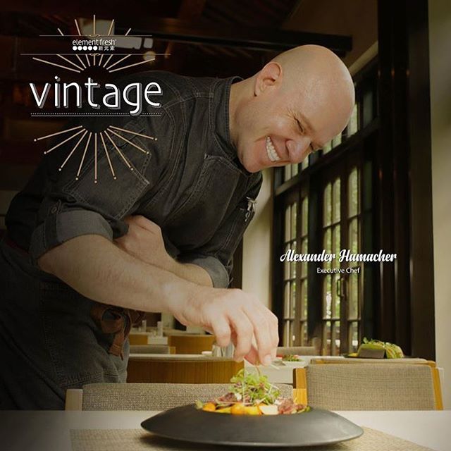 Element_Fresh's tweet photo. Meet our Executive Chef responsible for all these tasty food at Vintage Element fresh at Xintiandi! #elementfresh https://t.co/XY3BOHnYbA