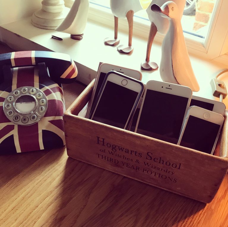 CultureEffect's tweet photo. Here's our #Phonestacking storage @suziperry @Matthew_Wright , thought it may make you laugh :-) #Digitox https://t.co/9IZvpLukAe