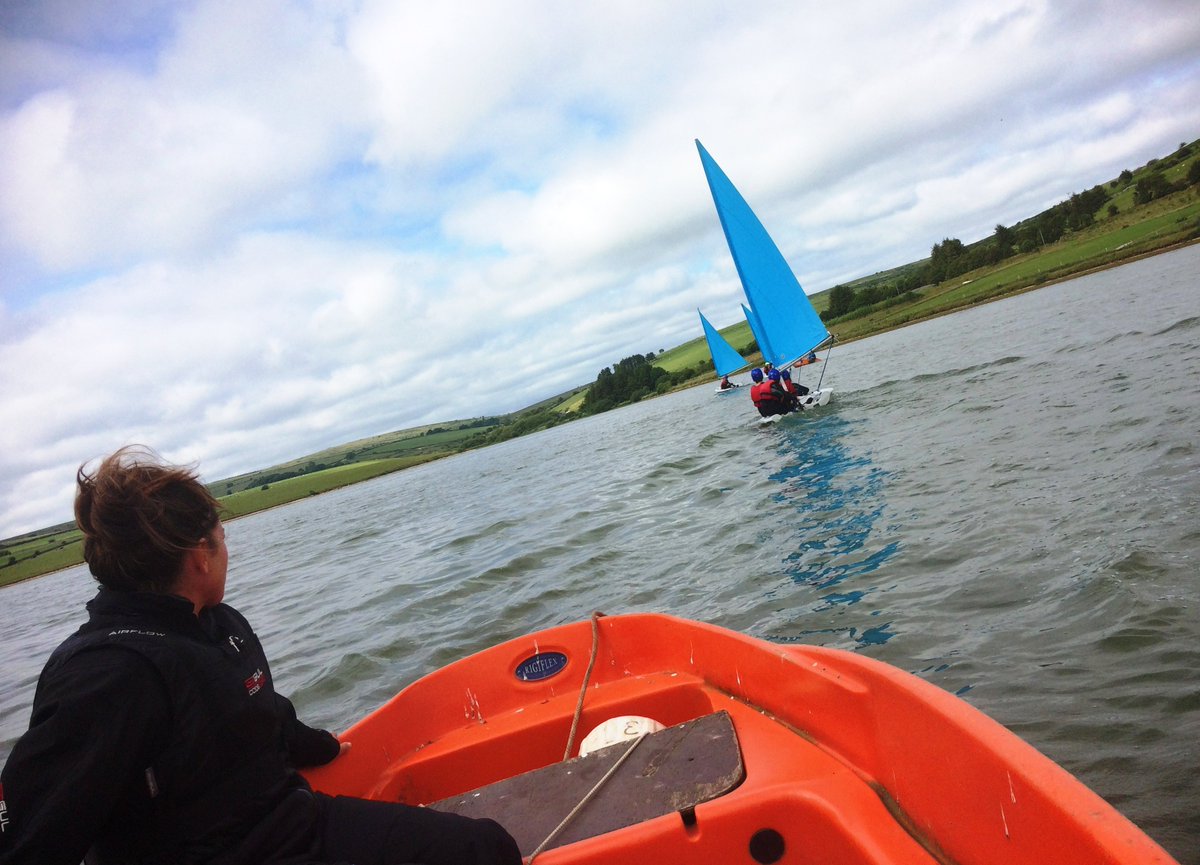 Callingtoncol's tweet photo. @Callingtoncol students having fun at their after College Sailing Club @SiblybackLake #sailing #Callington #Cornwall https://t.co/cAymztUPs2