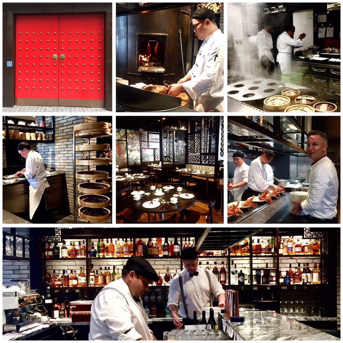 kellibrett's tweet image. Behind these soon to be opened red doors there is something very exciting going on... #huamiakl @nicwattchef @SKYCITYAkl #newtastes