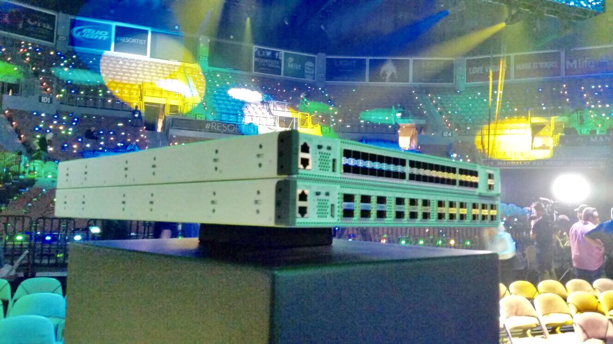 PininfarinaSpA's tweet photo. Excited to be a part of @CiscoLive with @Cisco in #LasVegas and presenting Catalyst 9000 series designed by Pininfarina and #Cisco #CLUS2017 https://t.co/Wb2Qm8QmFv