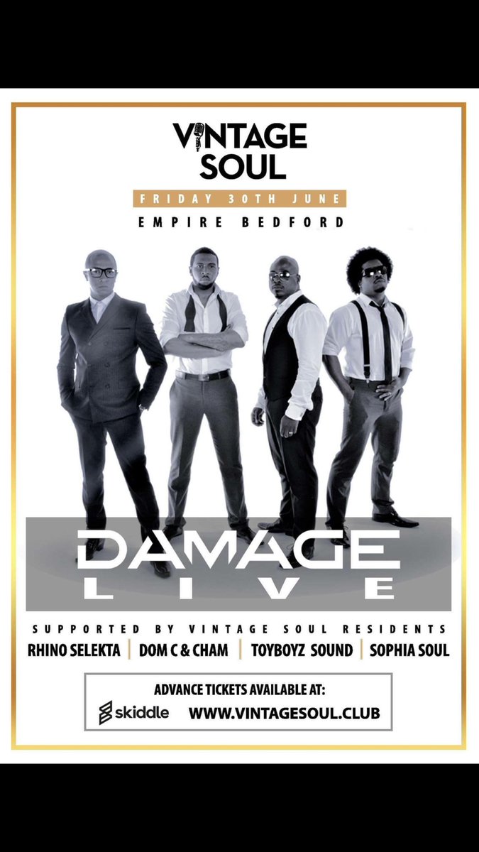 1 day to go <a href="/extravaganzabed/">Extravaganza Bedford</a> <a href="/LoveBedford/">Love Bedford</a> <a href="/VintageSoulClub/">Vintage Soul</a> <a href="/ReggaeMatters/">Reggae Matters</a> <a href="/LoveEmpure/">Love Empure</a>