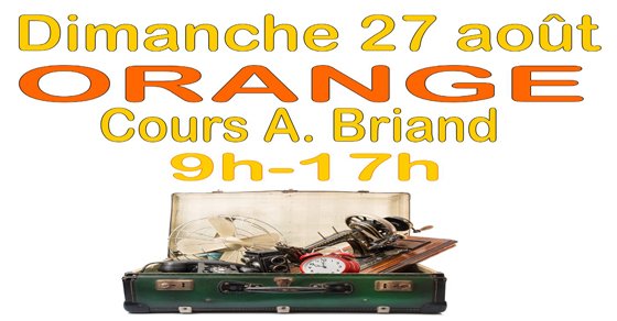 BonsPlansOrange's tweet photo. #VideGrenier de la St Barthélémy Dimanche 27 août 2017 à Orange.
Dossier d'inscription ici ▶
https://t.co/qL0iBLTWz9
#SortiraOrange https://t.co/sntEp3rAPa
