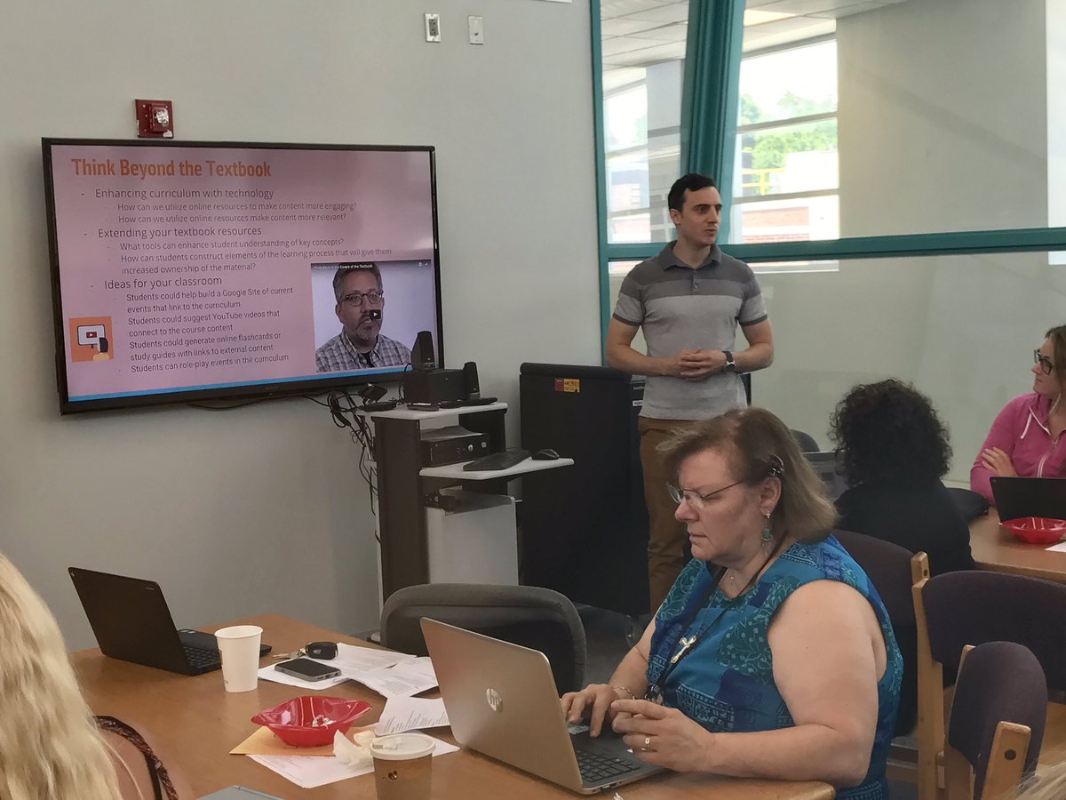DrSHAnderson's tweet photo. Group Learn happening now with Cohort 2! Our best resource as Ts is each other! #MTPSGAFE #MTPSpride  #njed @fabhistory @TeachLoveLearn_ https://t.co/vdGwNsgwcC