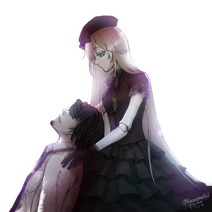 死印のメリイさん狂おしいほど好き😋一男さんは中2モノローグがクセになる。追加シナリオってほんとに作るんかな… 