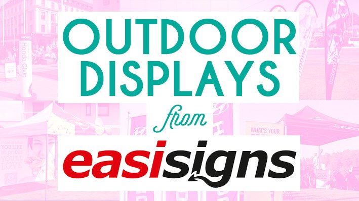 Outdoor Exhibition Display Units for Summer Events #signs #london #events #displays goo.gl/2yG4x8
