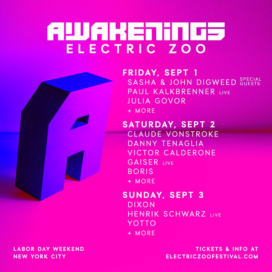 Electric Zoo Festival tweet media