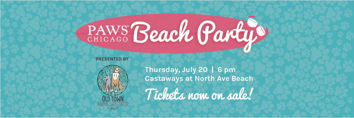 CastawaysChi's tweet photo. #PawsChicago is throwing a beach pawty u don't want to miss @ Castaways! July 20th 6-11pm #adoptdontshop #dogfriendlychicago ๐ถ @PAWSChicago https://t.co/GDKxTfm987
