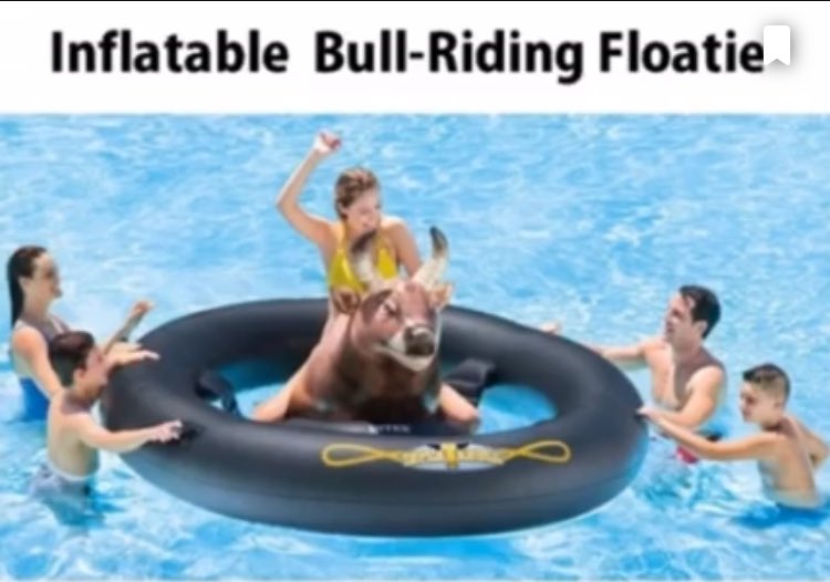 Casonworld's tweet image. So, you control the bull's movements?
#poolfail