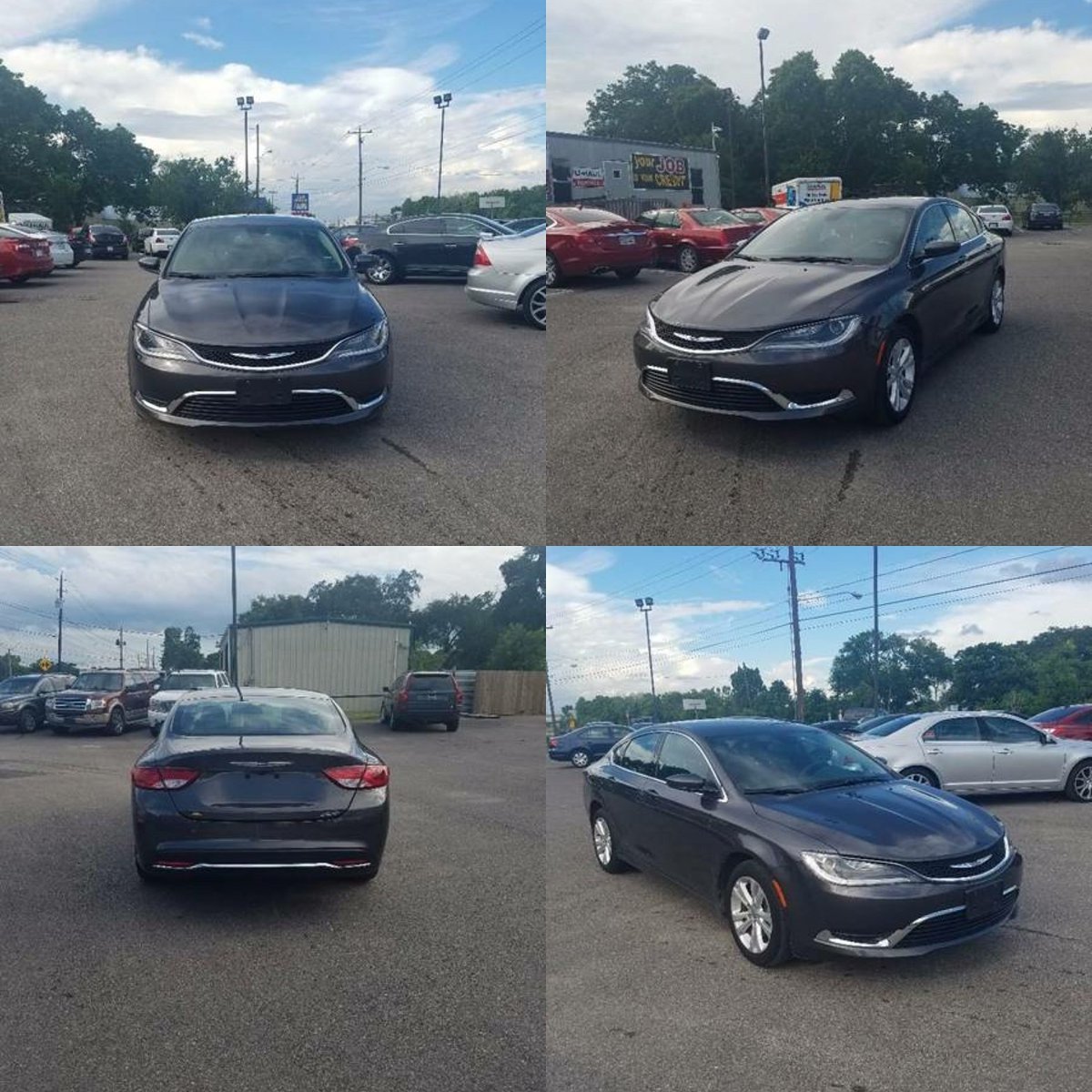 SpaceCityAuto1's tweet photo. 2016 CHRYSLER 200 HERE ON OUR LOT NOW GUYS! #SPACECITYAC #WHEREYOURRIDEBEGINS #WEGETYOURIDING https://t.co/VfEnPZtuja