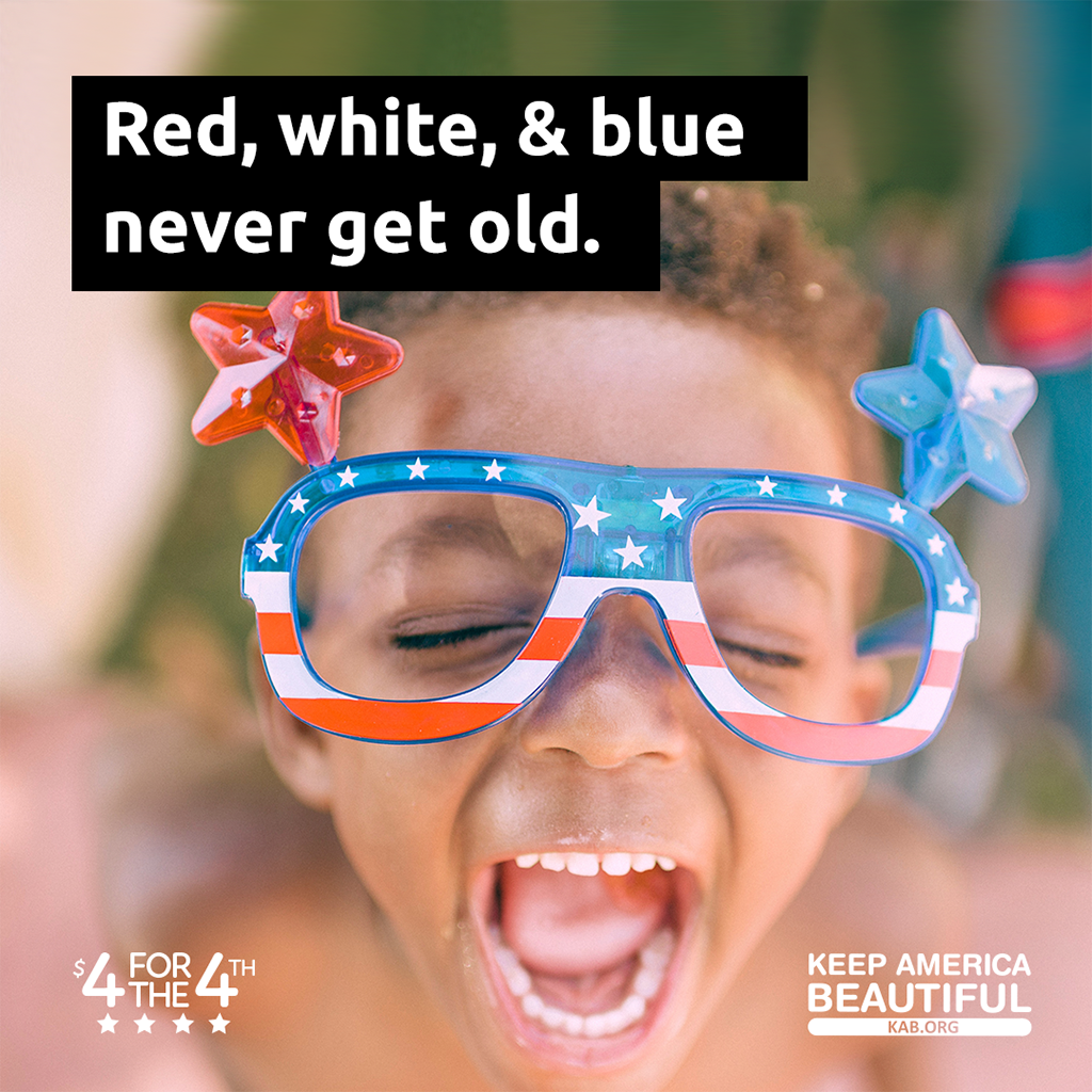 Store your decorations after the party is over to reuse next year! #BeRecycled #ReduseReuseRecycle #4thofJuly