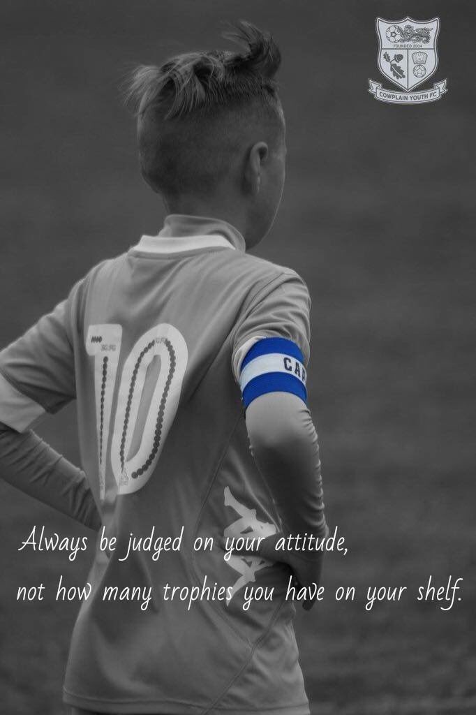 Teamgrassroots_'s tweet photo. "Always be judged by your attitude, not by how many trophies you have on a shelf" https://t.co/jOFpWZNO8t