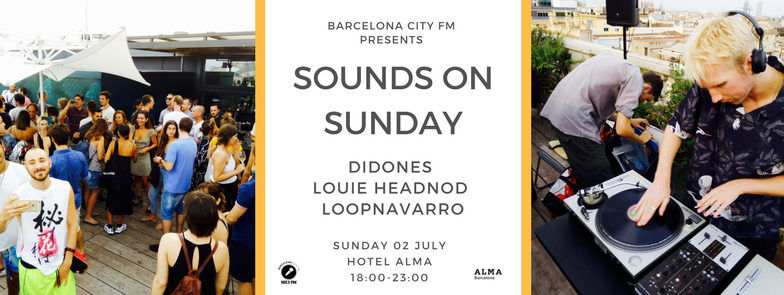 barcelonacityfm's tweet photo. This #sunday #barcelonacityfm are back at the #HotelAlmaBcn for #soundsonsunday. Read the blog for all the gossip. https://t.co/WE5QRVbhnO https://t.co/bAj8WqnzE1