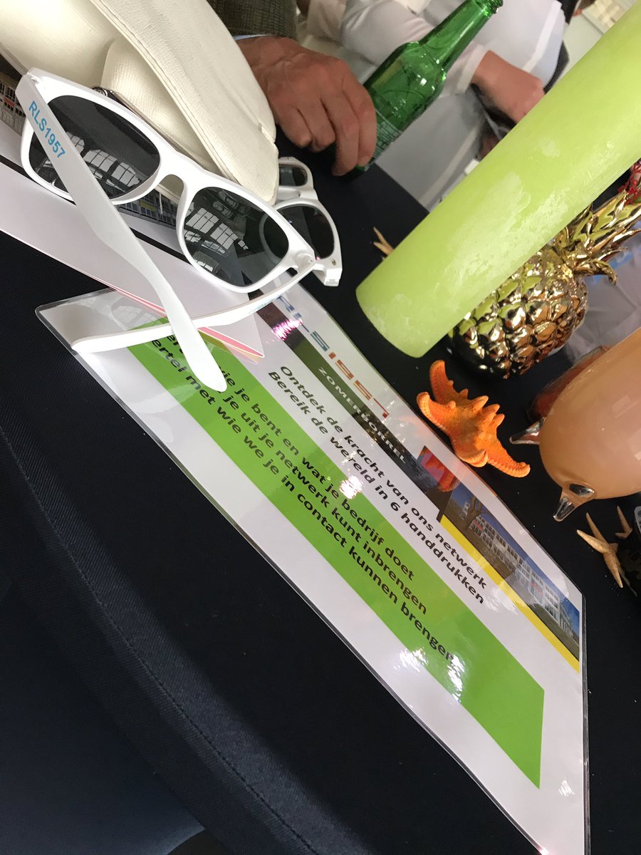 WFHolland's tweet photo. Even bij de buren van #RLS1957 proosten tijdens de #zomerborrel 🥂 https://t.co/4hzXJrNbzl
