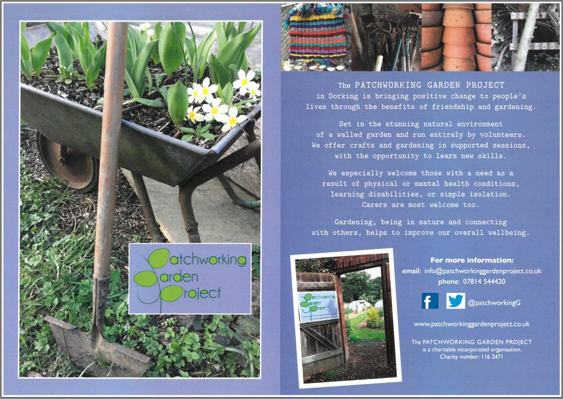 DorkingBBG's tweet image. Many thanks to Carmel from @PatchworkingG for a fantastic presentation this morning! 😃 #Patchworking #Garden #Project #Pixham #Dorking