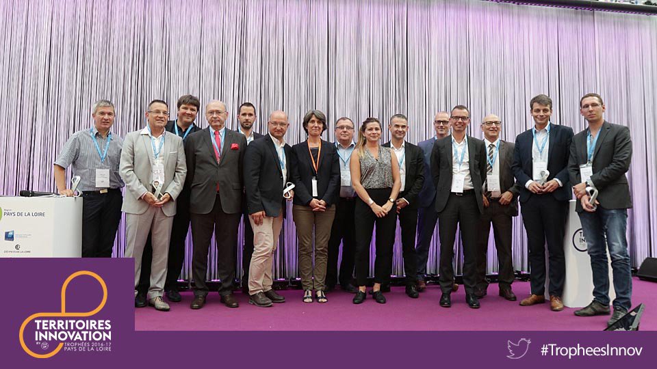 [#TropheesInnov] Tous les lauréats avec @lalettreapi et <a href="/cco_nantes/">CCO Nantes</a> ! L'#innovation au service du développement des #entreprises