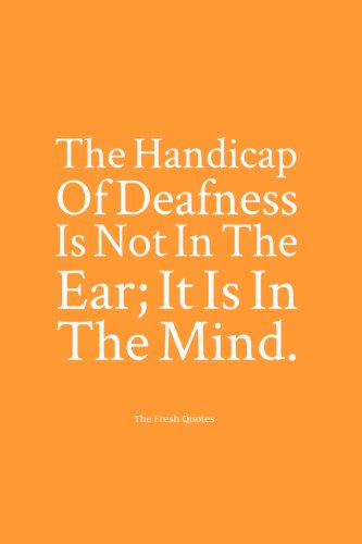 kambui_HI's tweet photo. The handicap of deafness is not in the ear,  it is in the mind.#Ableddifferently https://t.co/k112ObFvkX