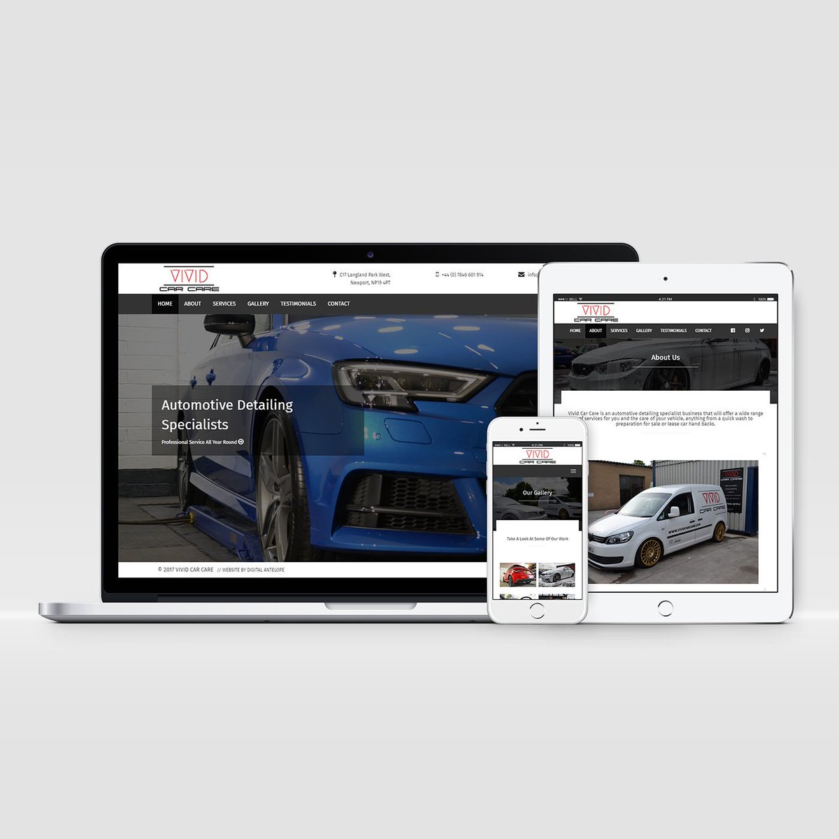 I recently had the pleasure of working with the team over <a href="/vividcarcare/">Vivid Car Care</a> bringing to life the vision of their new website. Go check them out!