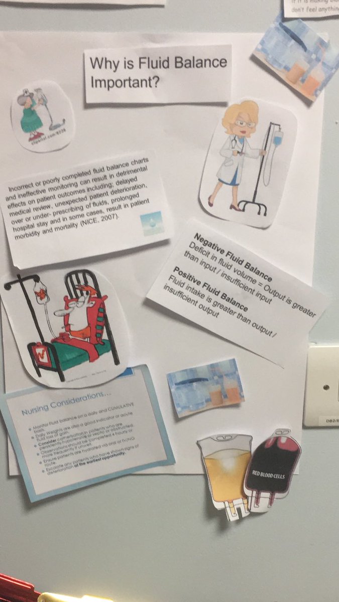 xainsleydownsx's tweet photo. Ward 16-importance of an accurate fluid balance  #mkdps17 @MonklandsHosp @julsg1 @kelzamcg79 @luvlylou85 @DDDotski @schivas79 @amreilly17 https://t.co/565raw4HL6