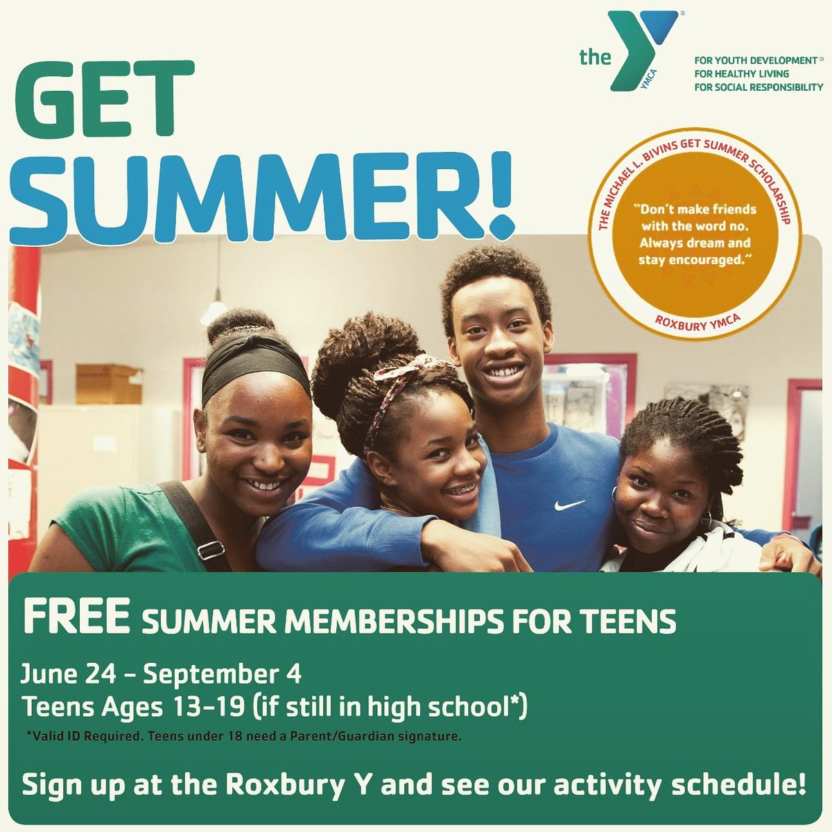 617MikeBiv's tweet photo. Boston turn on @HOT969Boston now and listen for the chance , for a 13 - 19 years old teens to get a free memberships at the Roxbury YMCA MB https://t.co/Ys7vU2VNUn