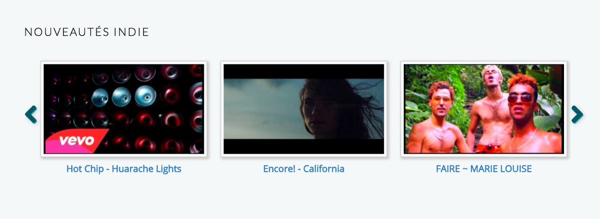 ENCORETHEBAND's tweet image. 👀 Spotted! 👀
On fait parti de la sélection très sélect' des nouveautés #Indies 😉👌
Merci @novorama 💙 ! 
#California🚙
novorama.com