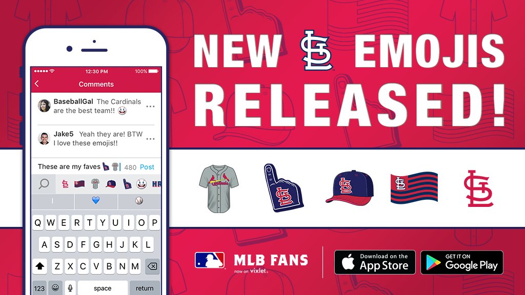 St. Louis Cardinals on X: Custom emojis to help you root on YOUR