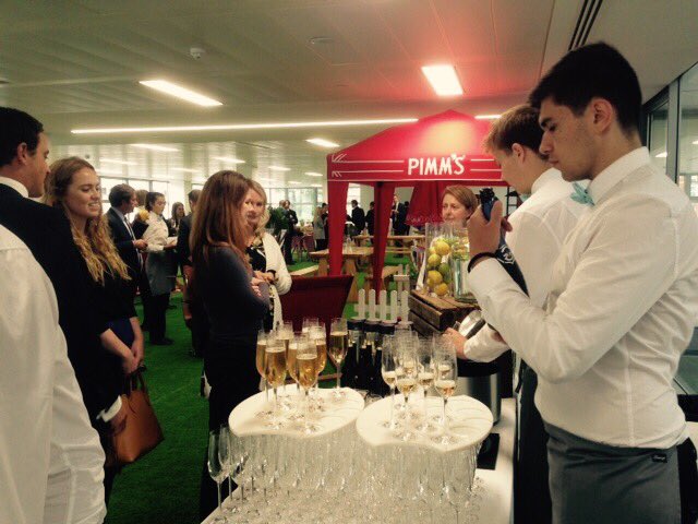 J2agency's tweet photo. It's Pimms O'Clock over at @111Bpr https://t.co/zQUS6sIpLV