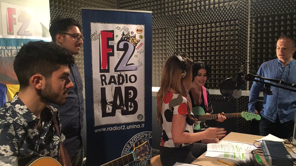 StartUpMusicLab's tweet photo. Alcuni degli artisti di #StartUpMusicLab su @RadioLabF2 
#StartUpMusicLab @SociUnina @SIAE_Official @MiBACT https://t.co/sYw2YX9rVX