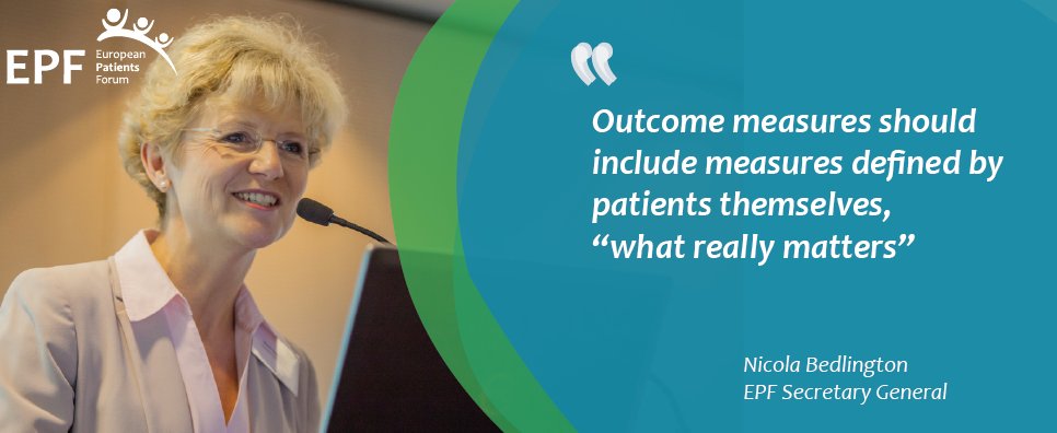 Our Secretary General <a href="/NABedlington/">Nicola Bedlington</a> on patient-centred data and reported outcomes at the #emif17 #Tallinn