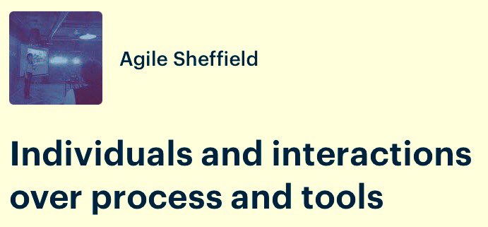 thatagile's tweet image. Looking forward to cohosting tonight&apos;s @AgileSheffield with @rimijoto @katie_attwood focussing on #people and #interactions. #Agilebasics