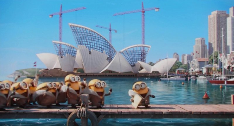 MovieTripApp's tweet photo. Minions (2015) / Sydney Opera House https://t.co/08XYRaTxfH #Minions #scene https://t.co/97nBgSTOXP