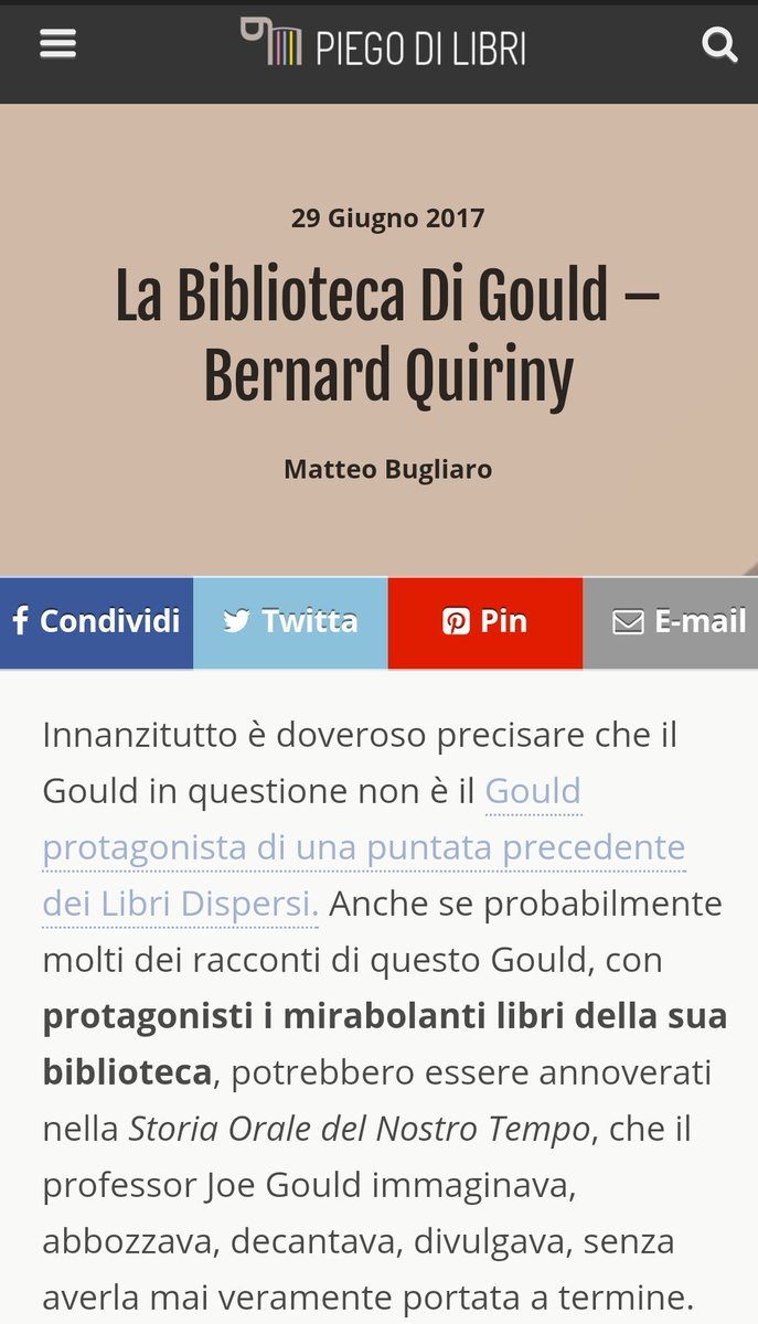 piegodilibri's tweet image. @Matteo__BG presenta un'intera biblioteca di #LibriDispersi 

goo.gl/nxjDkr

@CasaLettori @lormaeditore @EmergScrittura @artdielle