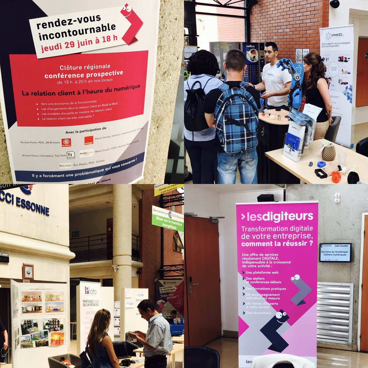 clubteamconnect's tweet photo. Clôture régionale du mois des #digiteurs en #essonne @lesdigiteurs @NumeriqueCci91 @cciessonne @EssonneReussir https://t.co/Vr8iqml6WN