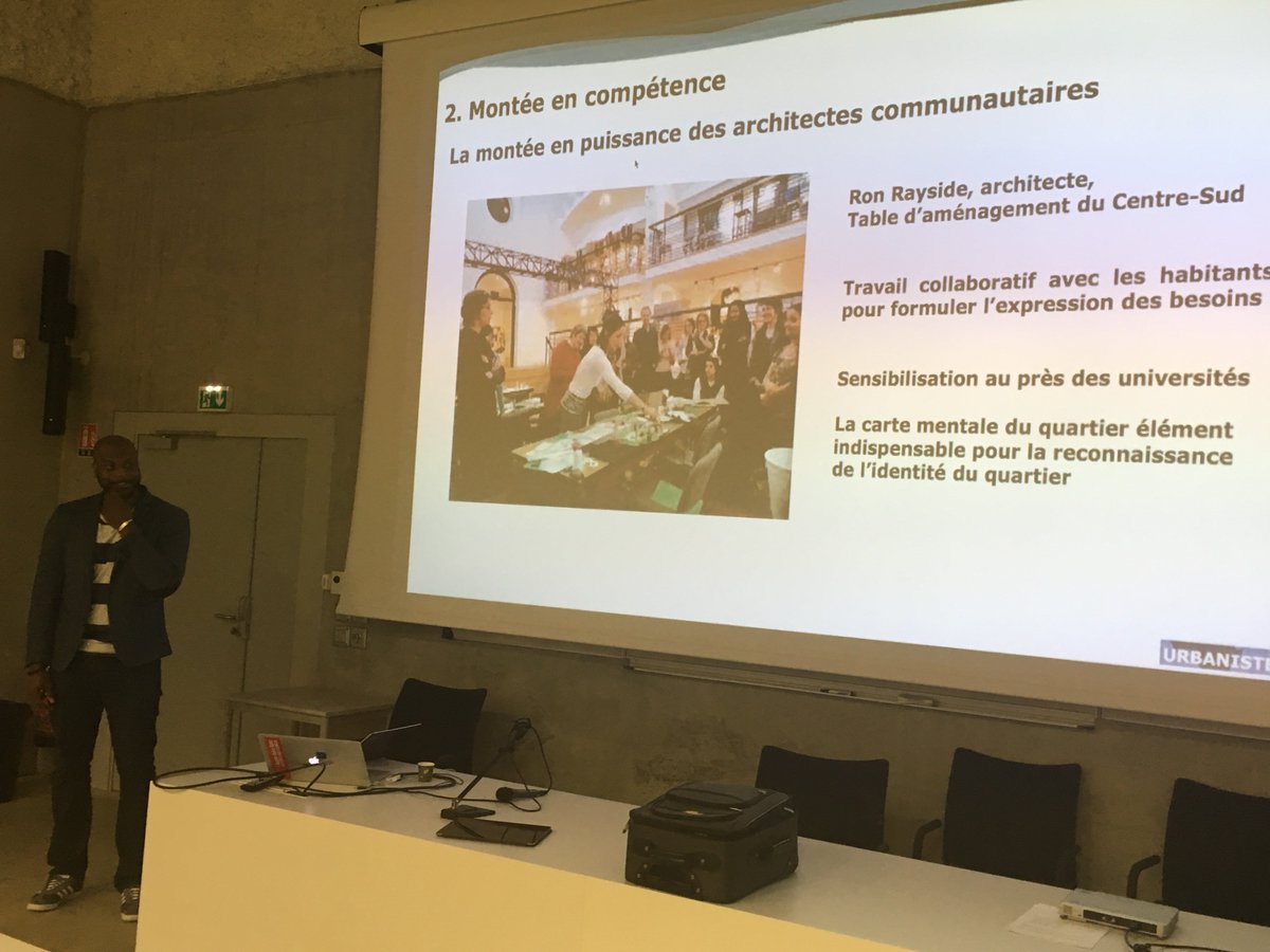 reseau_urbain's tweet photo. Expérience à #Montreal où l'on constate une montée en puissance des architectes communautaires Vers un urbanisme collaboratif #UrbanThinkers https://t.co/acnLvIMOuR
