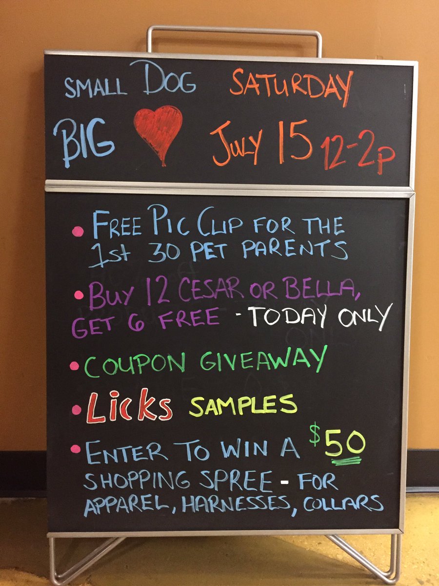 blakhappy's tweet photo. Small Dog Big Love event- 7/15 from 12-2p. Join us while we celebrate our Teacup pals!! @PetSmart #smalldogbiglove https://t.co/aqHVbyL93G